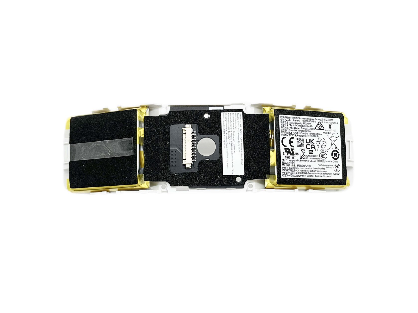 PICO 4 ULTRA. Аккумулятор